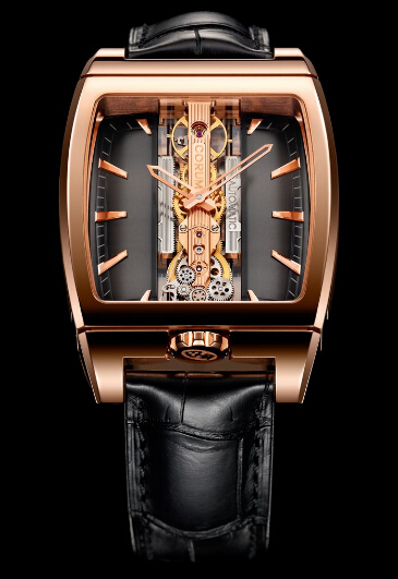 Corum Golden Bridge Automatic Red Gold watch REF: 313.150.55/0001 FN02 Review